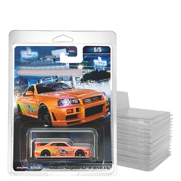 25 Pk Protector Cases For Hot Wheels Premium Retro Entertainment Pop Car Culture - Picture 6 of 6